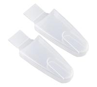 HAMPPLIES Étui De Rangement Transparent pour Sécateur en Plastique 8 Pouces, Lot De 2, Protection Légère Et Portable pour Ciseaux De Jardinage, Usage Extérieur Et Jardinage
