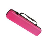 HAMPPLIES Étui Lisseur Cheveux Rigide Multifonction Organisateur Accessoires Coiffure Portable Protection Voyage pour à et Boucleur Mallette Rangement Moderne Rose