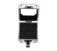 HAMPPLIES Étui Pour Forets à Clous Aluminium, Boîte à Tête De Polissage Des Ongles Compacte, Rangement Portable Pour Embouts De Meulage, Accessoire Manucure Pratique Pour Usage De Voyage