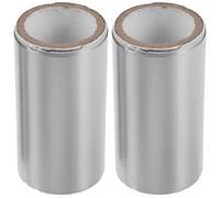 HAMPPLIES Feuilles D’Aluminium pour Ongles 3 Mètres Papiers Transfert Fin pour Dissolvant Vernis Gel et Dépose Gel UV Emballage Professionnel pour Soins Manucure