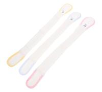HAMPPLIES Fixateur de Couches pour Bébé en Coton 3pcs Courroie de Fixation Élastique Forte pour Couches Permettant une Liberté de Mouvement Confortable Couleur Aléatoire