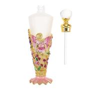 HAMPPLIES Flacon Parfum Rechargeable Options de Remplissage Polyvalentes 25 Ml en Verre Conique Rose pour Voyageuses Fréquentes et Collectionneuses