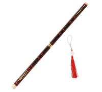 HAMPPLIES Flûte Bambou Professionnelle C Traditionnelle Précise pour Débutants et Adultes Instrument de Vent Chinois Ancien pour Apprentissage et Performance