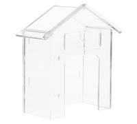 HAMPPLIES Housse de Sonnette Étanche Transparente Protection Pluie pour Extérieur Intérieur Aux Intempéries pour Maison Bureau