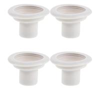 HAMPPLIES Joints D’étanchéité Compatibles en Silicone Lot de 4 Bagues Étanches Anti-fuite Accessoires de Maintenance pour Brosse à Dents Électrique Hx6/hx9 pour Tête de Brosse à