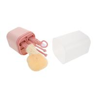 HAMPPLIES Kit de Nettoyage pour Biberons Bébé Brosse Silicone et Nylon Égouttoir Portable Ensemble Complet pour Tétines et Pailles Voyage et Hygiène Quotidienne