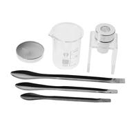 HAMPPLIES Kit de Réparation DIY avec Moule Silicone Bécher Mesureur et Cuillères Outils Pratiques pour et Créer Vos Propres Cosmétiques
