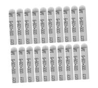HAMPPLIES Lames D'aiguilles pour Sourcils Argenté en Acier Inoxydable 100pcs Forme en U, Élasticité Optimale pour Modelage Précis des Sourcils