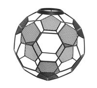 HAMPPLIES Lampshade Football Métal Ajouré pour Suspension Abat-jour Petit Design Sportif Fer pour Bar Salon Décor