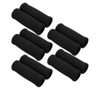 HAMPPLIES Lot De 10 Poignées Antidérapantes Pour Béquilles Et Cannes De Marche Noires