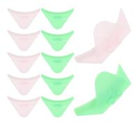 HAMPPLIES Lot de 12 Couvercles Triangulaires pour Bec de Bouilloire Électrique en Silicone Résistant la Chaleur Protège-becs Anti-projection pour Petite Bouilloire Accessoires pour Coloris