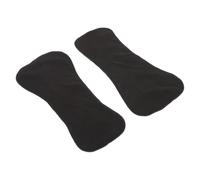 HAMPPLIES Lot De 2 Alèses Imperméables Pour Adultes Lavables Pour Incontinence Urinaire Et Fécale Protections Contre L'Incontinence Menstruelle Couleur Noir