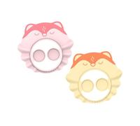 HAMPPLIES Lot De 2 Bonnets De Pour Enfants Protection Auditive Pour Laver Les Cheveux Pour Tout-Petits Sans Rinçage Pour Bébé