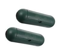 HAMPPLIES Lot de 2 Cache-Câbles de Sécurité Étanches pour Rallonge Électrique Extérieure Protection Résistante à la Pluie et Poussière Compatible Câbles Tressés et Fils Plats Usage