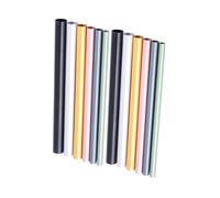 HAMPPLIES Lot de 2 set de Ensembles de 12 Tubes Métalliques de C Bâtonnets de Modelage pour Ongles en Gel UV Outils de Manucure pour Correction de Courbure pour Capsules de Nail Art