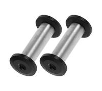 HAMPPLIES Lot de 2 Vis en Acier Inoxydable 5 Mm X 19 Mm pour Manche de Couteau, Goupilles de Verrouillage Réglables à Rainures Étoilées, Fixation Stable et Résistante pour Assemblage