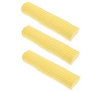 HAMPPLIES Lot De 3 Têtes De Balai Éponge Absorbantes Jaune 28 Cm, Recharge pour Balai en Mousse, Nettoyage Rapide Sols Carrelés Et Bois, Accessoires De Remplacement pour Entretien Maison