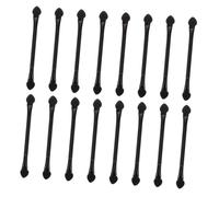 HAMPPLIES Lot De 30 Bâtons Fard à Paupières Double Face, Taille Standard, Applicateurs En Éponge Doux Pour Maquillage Des Yeux, Débutants Et Usage Quotidien, Outils Cosmétiques Polyvalents