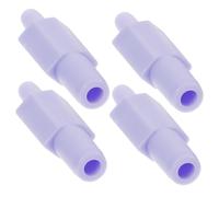 HAMPPLIES Lot De 4 Accessoires D'Allaitement Pour Tire-Lait Électrique Connecteurs De Tuyau Connecteurs De Tubes En Plastique Connecteurs De Tuyau Universels Pièces De Pompe En
