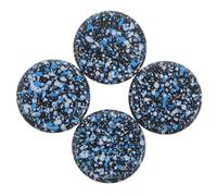 HAMPPLIES Lot de 4 Capuchons de Pédale D'effet Antidérapants Bleu Encre 0,9 Pouce pour Commutateurs de Pédale de Guitare Électrique Accessoires Universels Overdrive et Distorsion