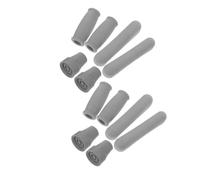 HAMPPLIES Lot De 4 Coussins De Rechange Pour Béquilles Embouts En Caoutchouc Housses De Poignée De Canne Kit D'Accessoires Pour Béquilles Embouts De Canne Accessoires Pour