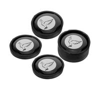 HAMPPLIES Lot de 4 Sourdines Magnétiques pour Cymbales Batterie - Aimants Puissants - de Résonance pour Contrôle Sonore Précis - Compatible Percussion Studio Concert Maison