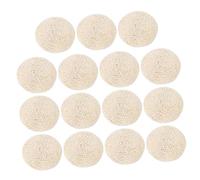 HAMPPLIES Lot De 40 Comprimés Absorbants D'Huile De Luffa Lingettes D'Huile Pour Le Soin Du Visage Papier Huilé Nettoyage Du Visage En Luffa En Luffa Naturel