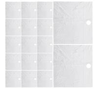 HAMPPLIES Lot De 40 Pastilles Nettoyantes Pour Salle De Bain Protège-Bonde De Attrape-Cheveux Attrape-Poils De Barbe Pour Hommes Attrape-Cheveux Pour Lavabos Et En Pe