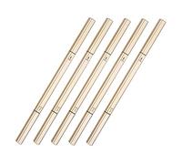 HAMPPLIES Lot De 5 Crayons à Sourcils Waterproof Triangulaires Avec Pinceau, Mines Ultrafines, Waterproof Et Anti-transpiration, Pour Femmes, Pour Maquillage Naturel Et Professionnel