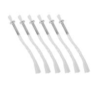 HAMPPLIES Lot de 6 Mèches de Rechange pour Lampe à Huile, Tube en Fer Mèche en Coton, Multifonctionnelles pour Brûleur à Pétrole, Adaptées pour Lampes à Pétrole et Décor Intérieur, Usage