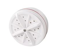 HAMPPLIES Machine à Laver Portable Mini Compacte En Plastique Solide à Turbine Vibrante, Pour Voyage Et Usage Professionnel, Laveuse Pratique Et Légère Pour Vêtements Délicats