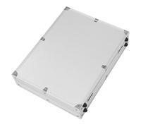 HAMPPLIES Mallette De Transport Verrouillable Boîte De Rangement pour Outils Étui Alliage Aluminium pour Instruments Et Cosmétiques