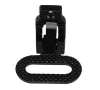 HAMPPLIES Marchepied Pliable Acier Antidérapant pour Camion Échelle Multi-usages Robuste et Facile à Installer Accessoire de Camion Noir Acier