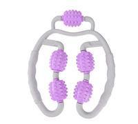 HAMPPLIES Massage Musculaire Pour Jambes Et Pratique Relaxant Corps Et Yoga Handheld Fitness Roller Pour Fatigue Et Amélioration Circulation