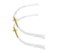 HAMPPLIES Mèches pour Lampe à Pétrole en Alliage 2 Pièces 12-14 Cm Mèche de Rechange Métal pour Brûleur de Lampe à Huile Usage Maison et Temple