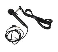 HAMPPLIES Microphone Filaire Portable Mini avec Interrupteur Microphone Main avec Filtre Anti-bruit pour Présentations Enseignement et Guides Touristiques Amplification Vocale Fiable