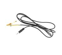 HAMPPLIES Microphone Instrument avec Récepteur Métallique pour Saxophone Trompette et Violon Micro Micro-cravate sans Fil pour Performances et Pratique