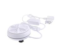 HAMPPLIES Mini Machine à Laver et Facile à Installer Blanche Portable en Résine Abs, Compacte Nettoyage Rapide des Sous-vêtements en Voyage Déplacement Professionnel