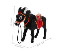HAMPPLIES Miniature Donkey Figurine Detailed Simulated Animal Model Ornament Portable Realistic Donkey Statue for Play Home Decor and Gift for for for for for for