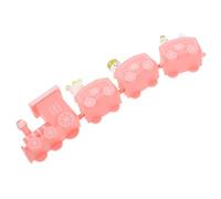 HAMPPLIES Modèle de Petit Train de Noël Plastique Décoratif Ornement de Bureau Charmant pour et Décorations Hivernales