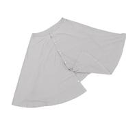 HAMPPLIES Nursing Cover Poncho Gris Protection Uv et Couverture Compacte Multifonction pour Allaitement Canopy Poussette Écharpe Intime et Plein Air