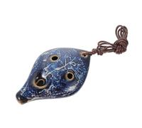 HAMPPLIES Ocarina Forme pour Garçon Fille Instrument de Musique Débutant Durable et Pratique