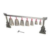 HAMPPLIES Ornement Antique de Chimes Percussion Métal Cuivré Instrument de Musique Chinois Artificiel Décoration de Bureau Unique pour Maison Bureau Bar