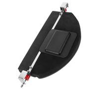 HAMPPLIES Pad Sourdine Grosse Caisse Caoutchouc Silencieux et Antidérapant pour Entraînement Batterie Accessoire Pratique pour Débutants et Musiciens