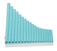 HAMPPLIES Pan Flute C Key For Beginners School Educational Traditional Wind Instrument Durable Pipes Easy To Learn For And Students Couleur Aléatoire Couleur Aléatoire