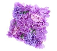 HAMPPLIES Panneau Floral Artificielle Décoration Murale Élégante pour Mariages Anniversaires Et Événements Spéciaux Fleurs Synthétiques Résistantes Décoloration