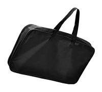 HAMPPLIES Paquet pour Pupitre Pliable en Tissu Oxford Noir 56x36 Cm, Paquet De Transport Multifonction Résistant à l'usure, Pochette De Rangement Légère Et Imperméable pour Pupitre Musique