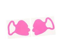 HAMPPLIES Patch Anti-rides Visage Lot De 2 Autocollants Silicone Solide Taille Medium Pour Femmes Soin Du Visage Correction Rides Sillons Nasogéniens Usage Maison