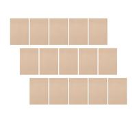 HAMPPLIES Patchs Correcteurs de Peau Blanc Chair 15 Pièces 12 X 8,5 Cm Autocollants Non Tissés Invisibles, Réutilisables, Résistants la Transpiration pour Dissimulation de