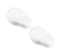 HAMPPLIES Patchs Oculaires Portables en Coton Pur 200 Pièces Forme Mangue, Ultra-fins et Adhérence Optimale pour Soin des Yeux en Voyage Extérieur ou Hôtel
